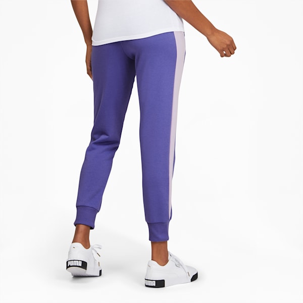 Iconic T7 Women's Track Pants, Hazy Blue