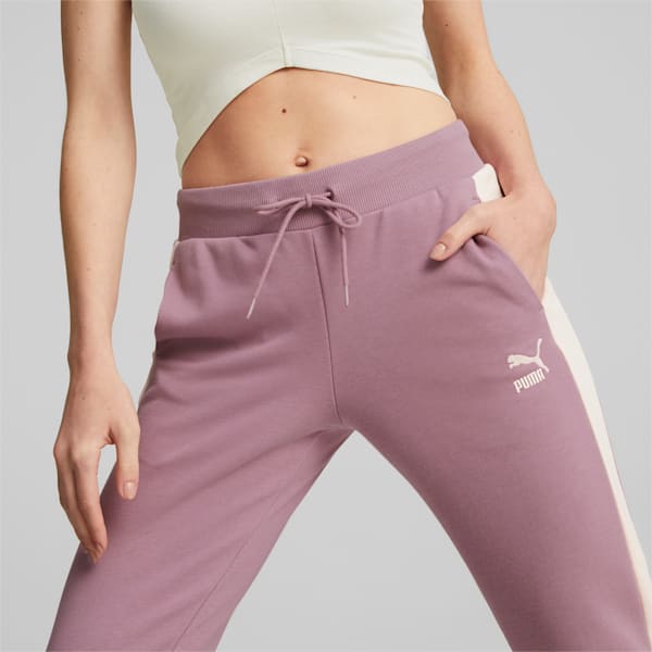 Iconic T7 Women's Track Pants, Pale Grape, extralarge