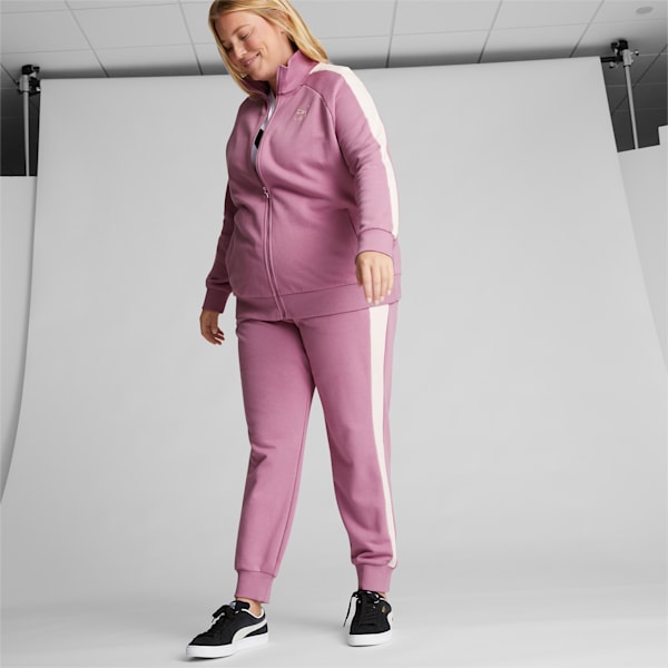 Pantalones deportivos Iconic T7 PL para mujer, Pale Grape