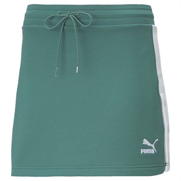 Iconic T7 Women's A-line Skirt, Blue Spruce, extralarge