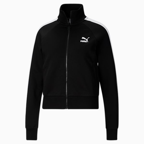 Veste de survêtement Iconic T7 Femme, Puma Black, extralarge