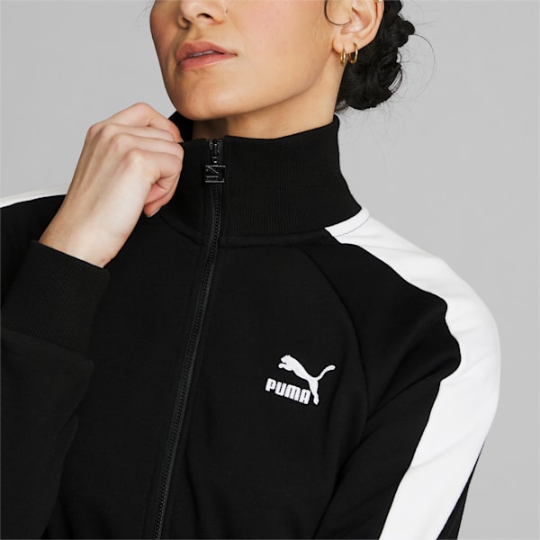 Iconic T7 Women's Track Jacket, Puma Black, extralarge