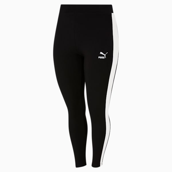 Puma black and white leggings clearance