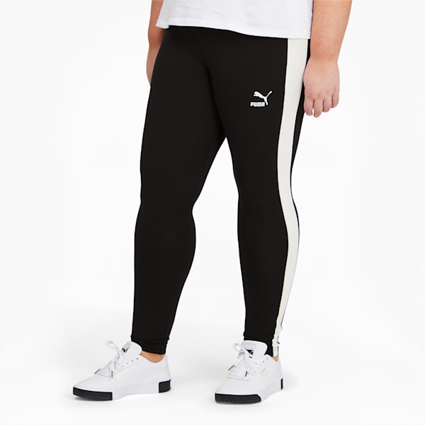 Leggings Iconic T7 MR para mujer, Puma Black, extralarge