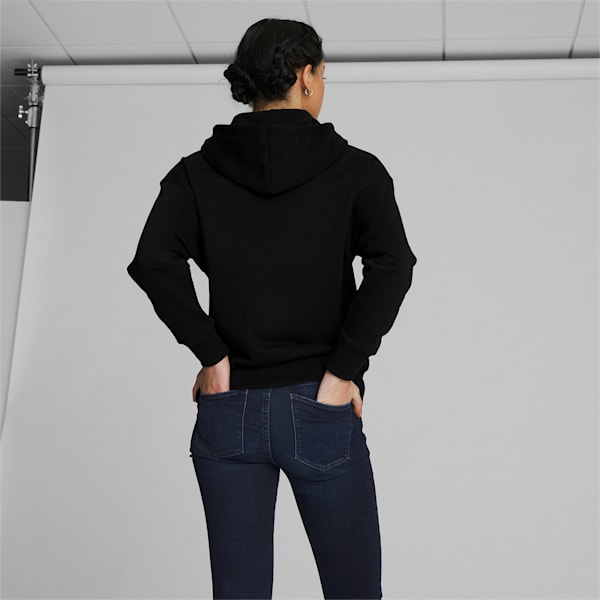 Black hoodie womans best sale