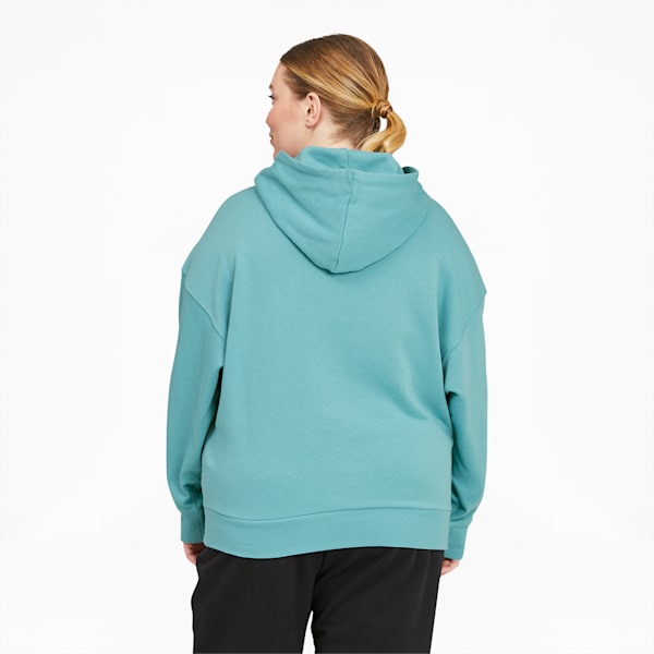 Blue puma hoodie womens sale