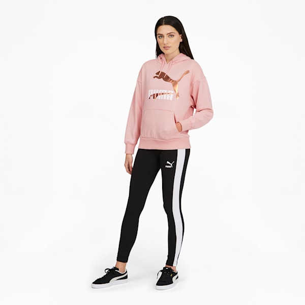 Classics Women's Logo Hoodie, Peachskin-metallic, extralarge