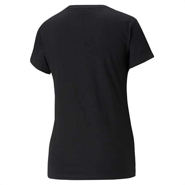 Camiseta Classics con logotipo para mujer, Puma Black, extralarge