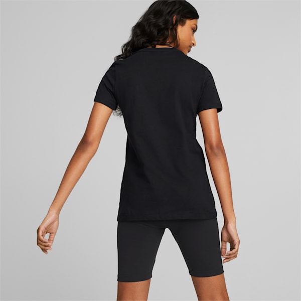 Camiseta Classics con logotipo para mujer, Puma Black, extralarge