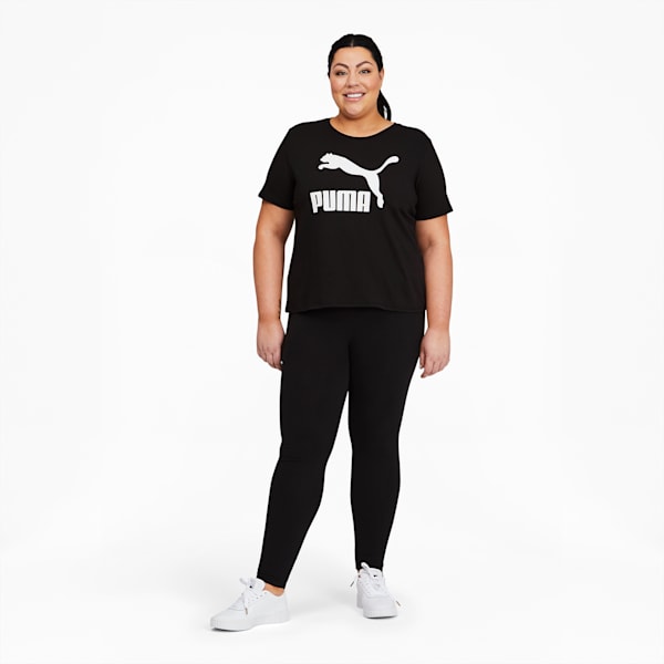 Classics Women's Logo Tee PL, Puma Black, extralarge