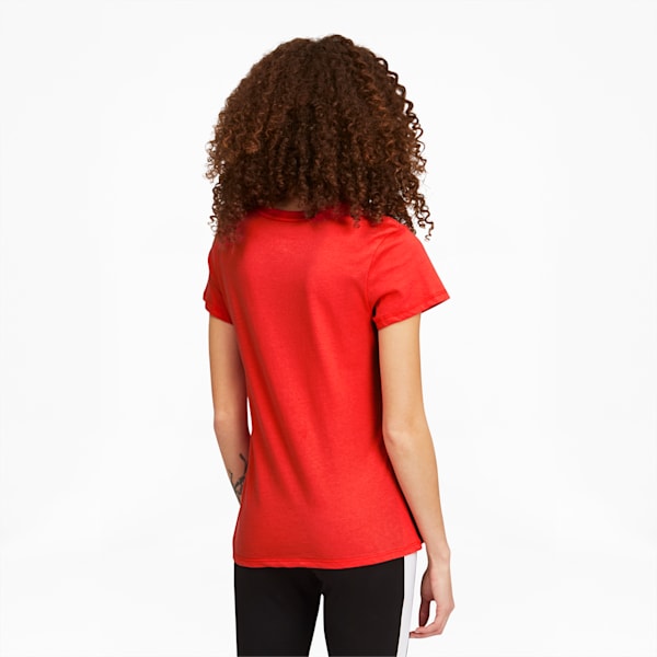 Classics Women's Logo Tee, Poppy Red, extralarge