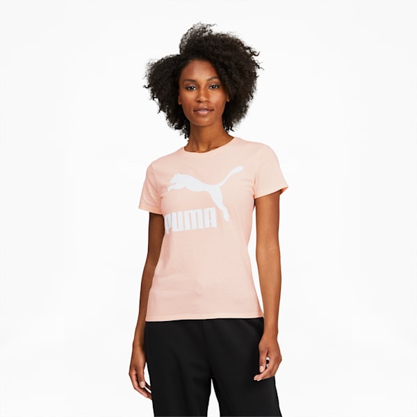 Classics Women's Logo Tee, Cloud Pink, extralarge