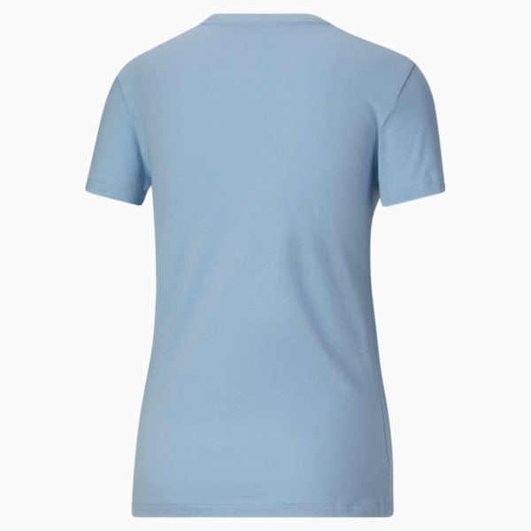 Camiseta Classics con logotipo para mujer, Blue Wash