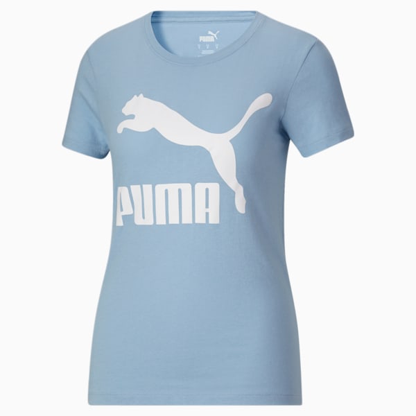 Camiseta Puma Classics Fitted Negra Mujer