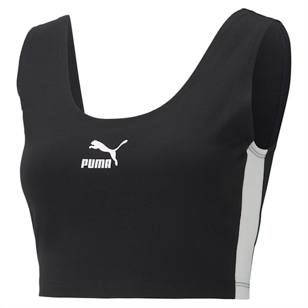 Iconic T7 Women's Bralette, Puma Black, extralarge