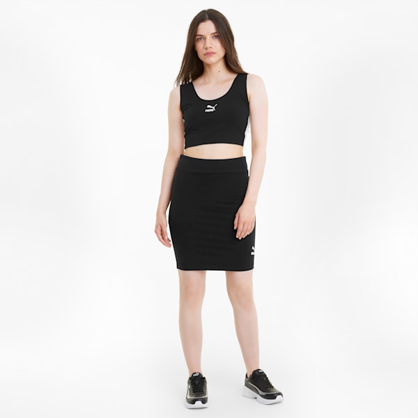 Iconic T7 Women's Bralette, Puma Black, extralarge