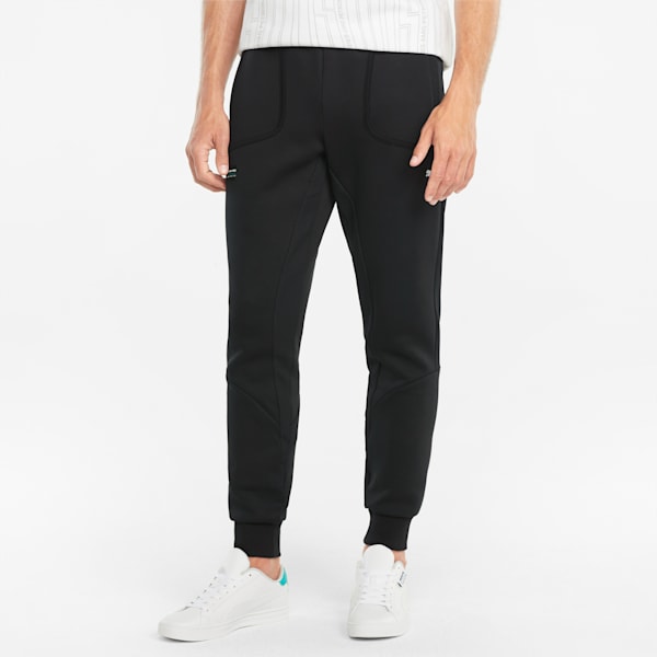 Mercedes AMG Petronas F1 Men's Regular Fit Sweatpants, Puma Black, extralarge-IND