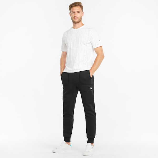 Mercedes AMG Petronas F1 Men's Regular Fit Sweatpants, Puma Black, extralarge-IND