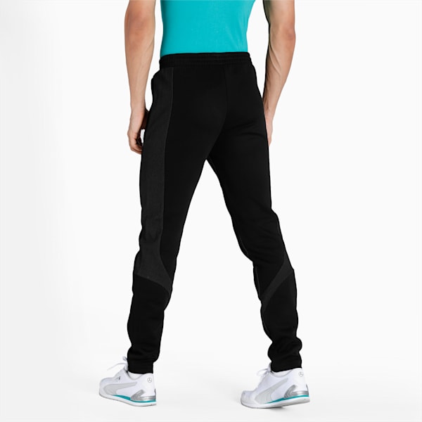 Mercedes F1 Slim Fit Men's Slim Fit Sweat Pants, Puma Black, extralarge-IND