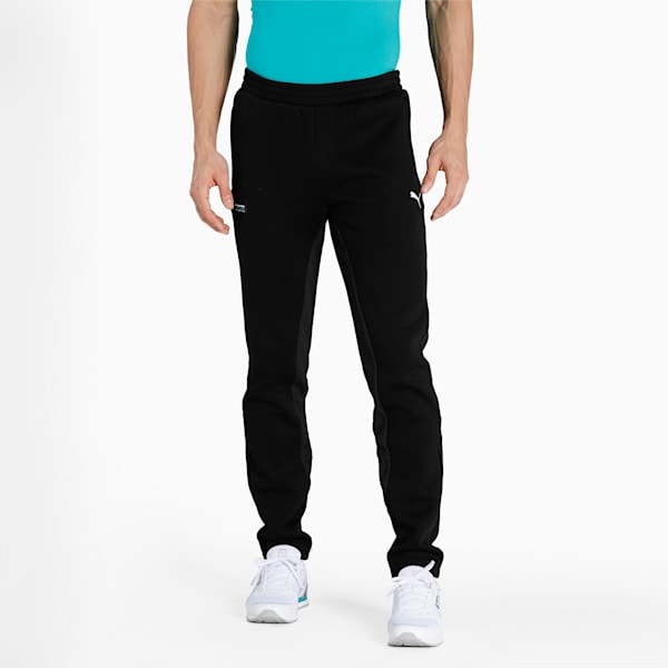 Mercedes F1 Slim Fit Men's Slim Fit Sweat Pants, Puma Black, extralarge-IND