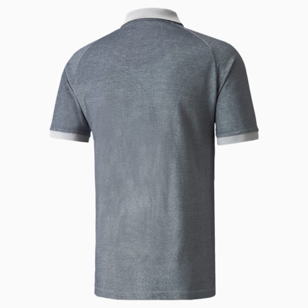 Mercedes F1 2-Tone Men's Regular Fit Polo, Mercedes Team Silver, extralarge-IND