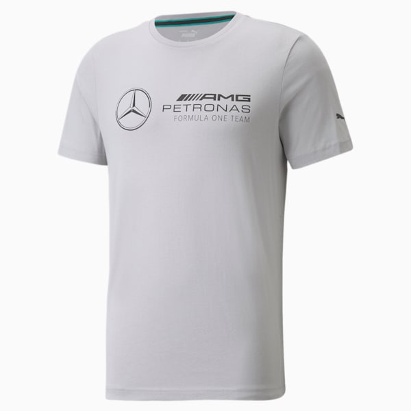 Mercedes F1 Logo Men's Tee, Mercedes Team Silver, extralarge