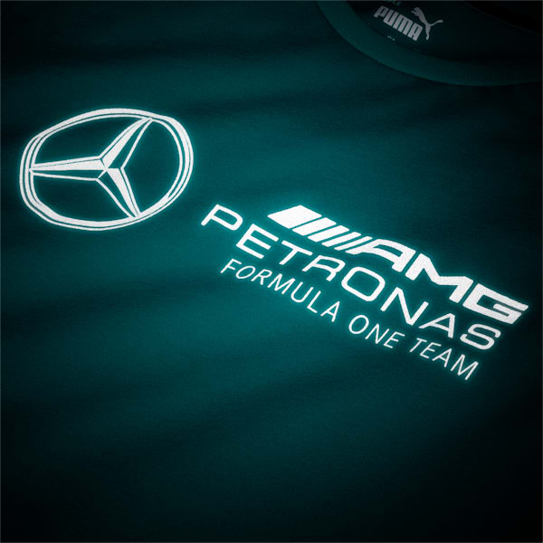 Mercedes F1 Logo Men's Tee, Spectra Green