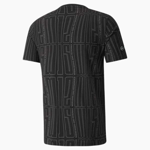 メルセデス MAPF1 AOP ロゴ Tシャツ, Puma Black, extralarge-JPN