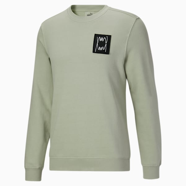 Pivot Special Men's Crewneck Sweatshirt, Desert Sage, extralarge