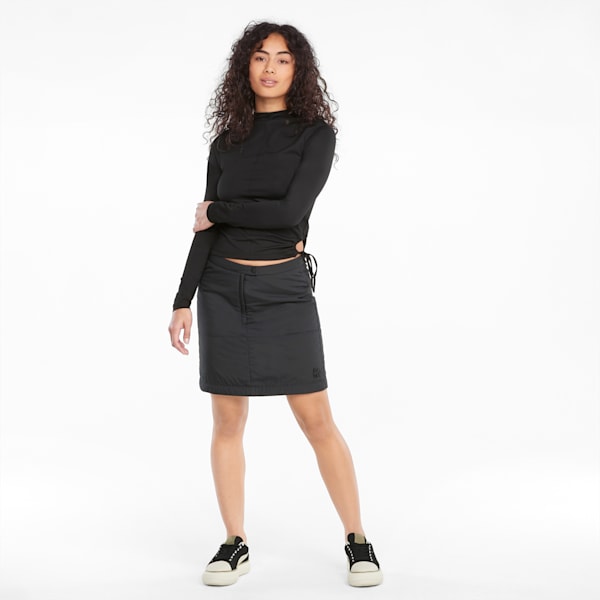 Falda Mujer Infuse Soft Padded Skirt, Puma Black, extralarge