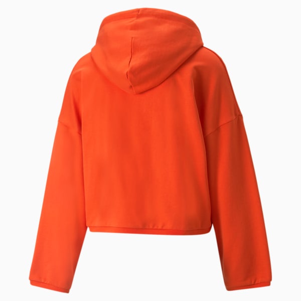 RE.GEN Cropped Women's Hoodie, Grenadine, extralarge