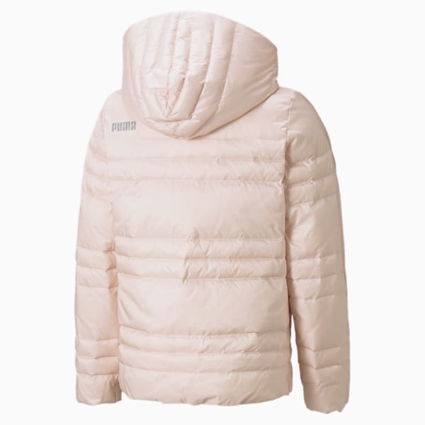 Light Goose Down Girls' Jacket, Lotus, extralarge