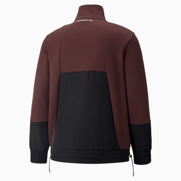 Porsche Legacy Men's Regular Fit Jacket Sweat Shirt, Fudge, extralarge-IND