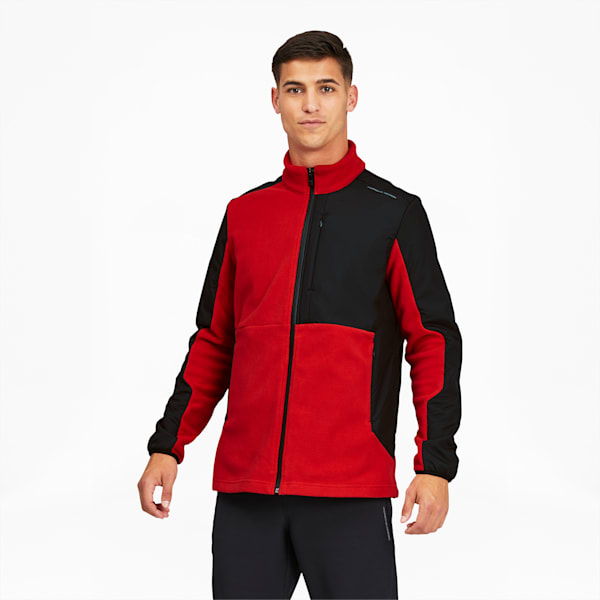 Porsche Design Men's Polar Jacket, Urban Red, extralarge