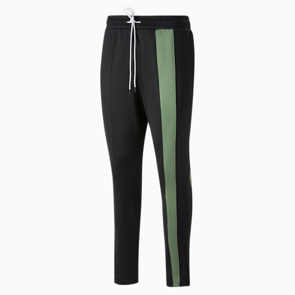Ralph Sampson Men's Basketball Pants, Puma Black-Dusty Green