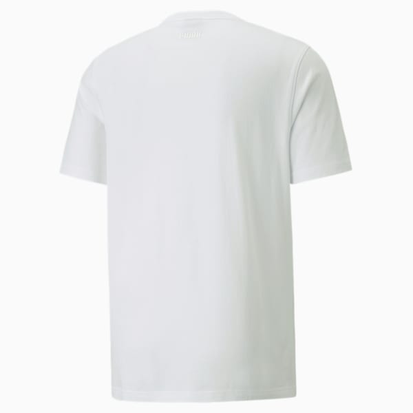 メンズ バスケットボール QUALIFIER 半袖 Tシャツ, Puma White, extralarge-AUS