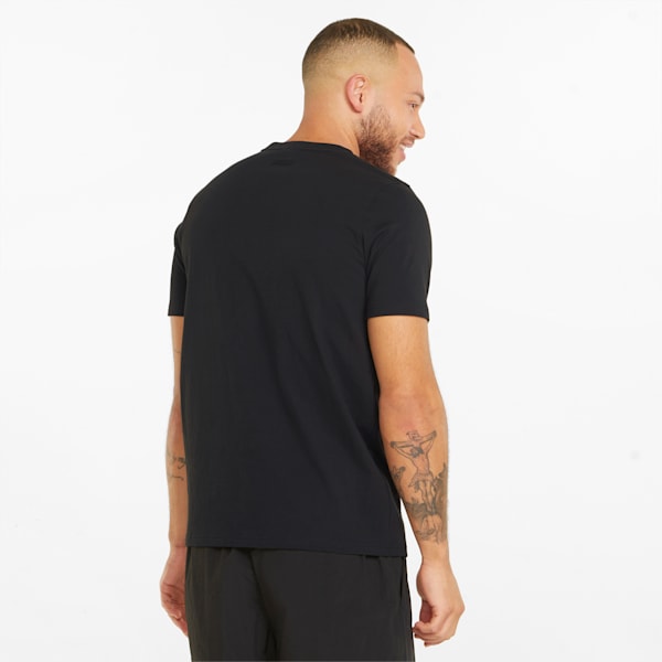 メンズ バスケットボール QUALIFIER 半袖 Tシャツ, Cotton Black