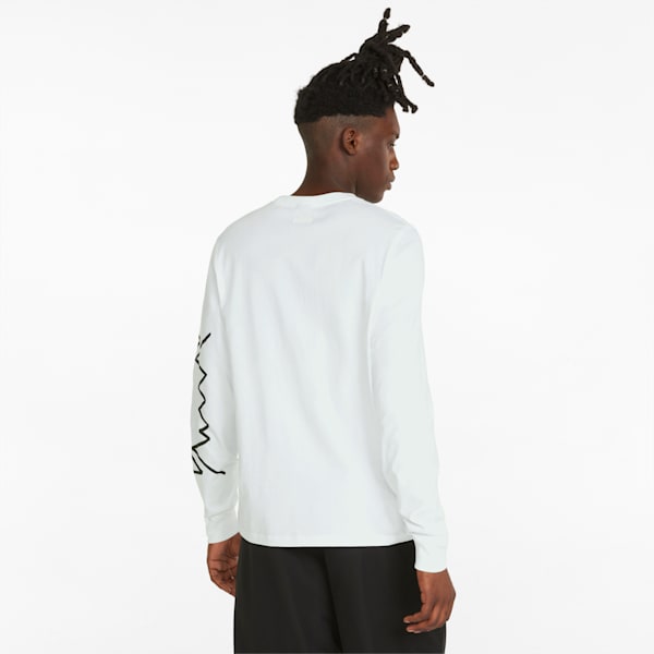 Puma white best sale long sleeve