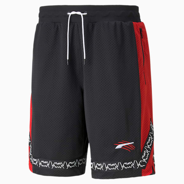 Full Ride Men's Basketball Shorts, Puma Black, extralarge