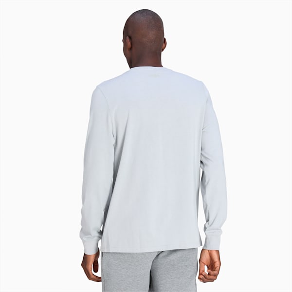 Scouted Long Sleeve Men's Regular Fit Basketball T-Shirt, High Rise, extralarge-IND
