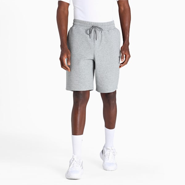 Booster Men's Regular Fit Regular Short, Medium Gray Heather, extralarge-IND