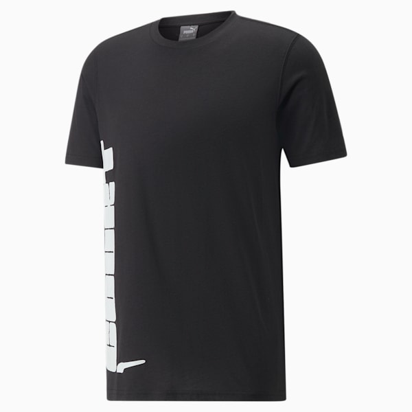 All Tournament Men's Basketball T-shirt, Puma Black-Puma White, extralarge-IND