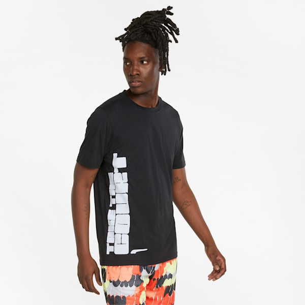 All Tournament Men's Basketball Tee, Puma Black-Puma White, extralarge-GBR