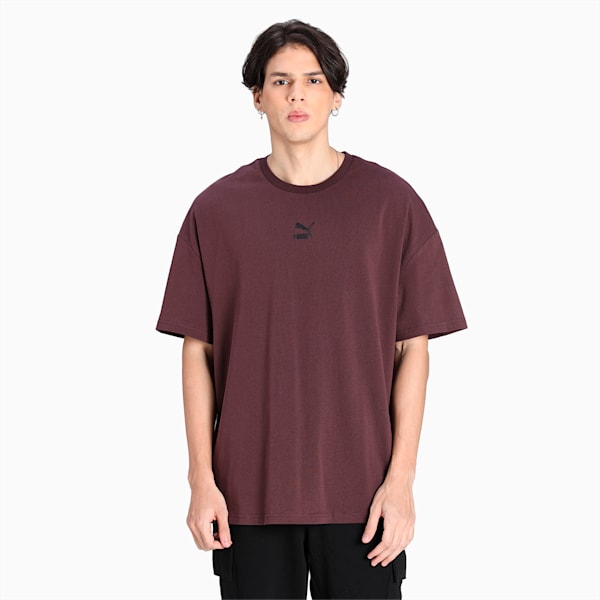 Classic Relaxed Fit Men's Boxy Relaxed Fit T-Shirt, Fudge, extralarge-IND