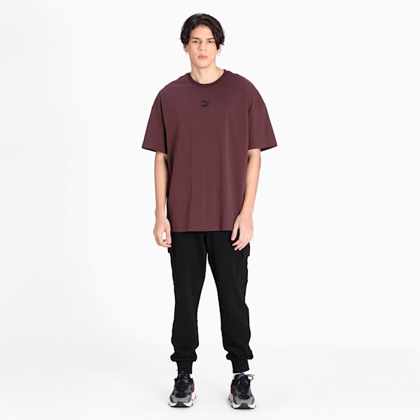 Classic Relaxed Fit Men's Boxy Relaxed Fit T-Shirt, Fudge, extralarge-IND
