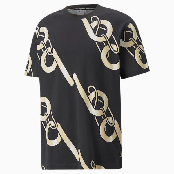 PUMA x PRONOUNCE Graphic Relaxed Fit Unisex T-Shirt, Puma Black, extralarge-IND