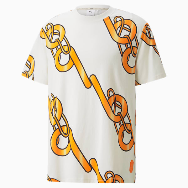 PUMA x PRONOUNCE Graphic Relaxed Fit Unisex T-Shirt, Whisper White, extralarge-IND