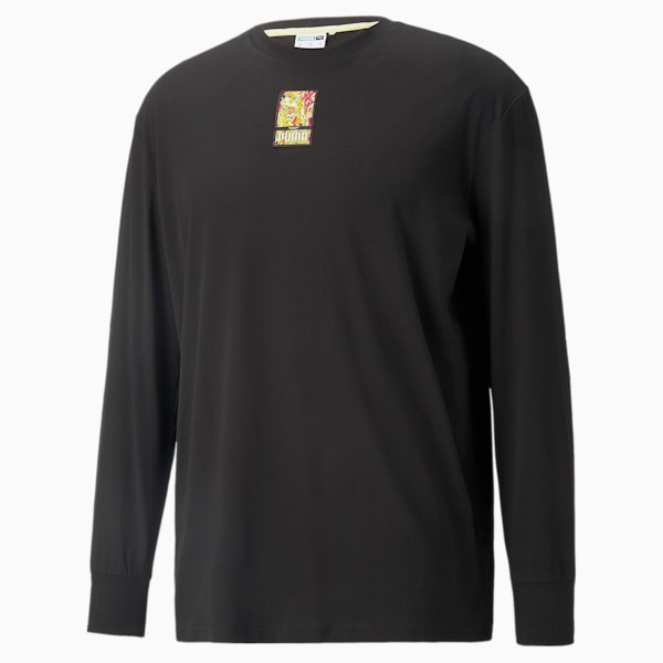 PUMA x BRITTO Long Sleeve Tee, Puma Black, extralarge