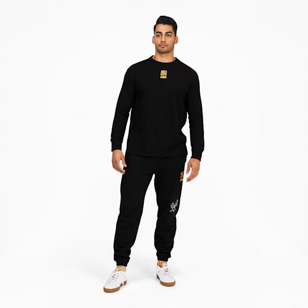 PUMA x BRITTO Long Sleeve Tee, Puma Black, extralarge