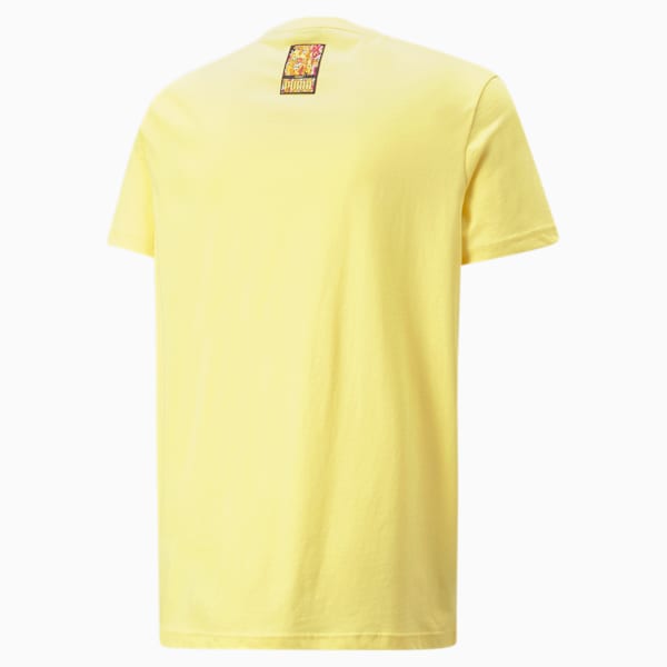 PUMA x BRITTO Relaxed Fit Unisex T-Shirt, Limelight, extralarge-IND